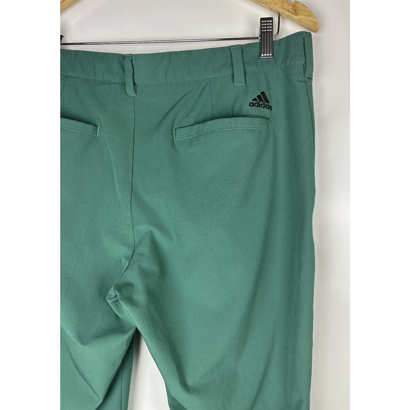 Adidas Men's Golf Ultimate 365 Chino Pants Green Stretch Pockets Size 34 x 30 - Picture 11 of 13
